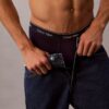 Conjunto de 5 cuecas slip clássicas de algodão Conjunto de 5 cuecas slip clássicas de algodão