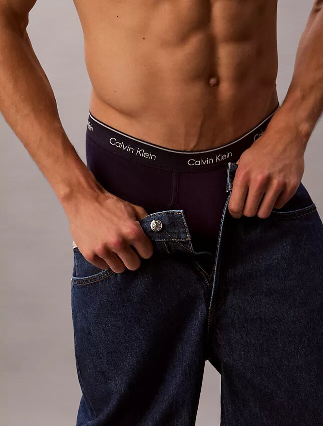 Conjunto de 5 cuecas slip clássicas de algodão Conjunto de 5 cuecas slip clássicas de algodão
