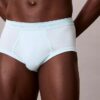 Conjunto de 5 cuecas slip clássicas de algodão Conjunto de 5 cuecas slip clássicas de algodão