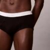 Conjunto de 5 cuecas slip clássicas de algodão Conjunto de 5 cuecas slip clássicas de algodão