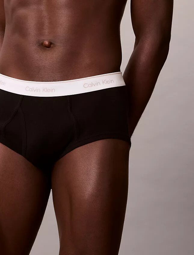 Conjunto de 5 cuecas slip clássicas de algodão Conjunto de 5 cuecas slip clássicas de algodão