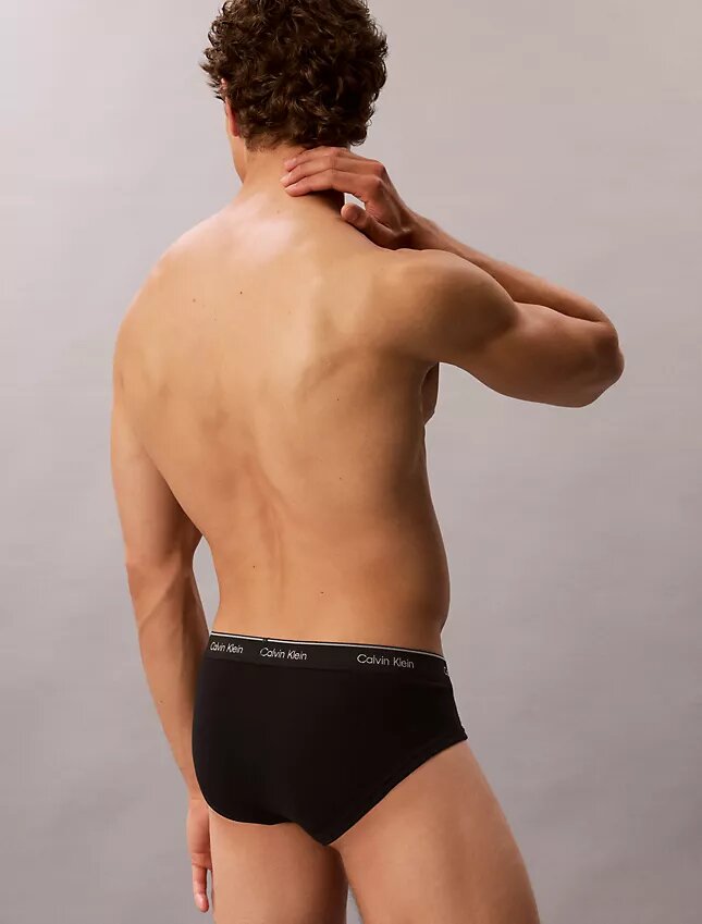 Conjunto de 5 cuecas slip clássicas de algodão Conjunto de 5 cuecas slip clássicas de algodão