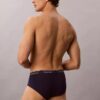 Conjunto de 5 cuecas slip clássicas de algodão Conjunto de 5 cuecas slip clássicas de algodão