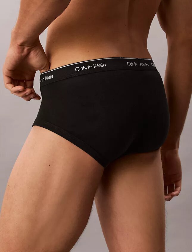 Conjunto de 5 cuecas slip clássicas de algodão Conjunto de 5 cuecas slip clássicas de algodão