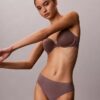 Conjunto de 5 cuecas slip de Bikini mistas sem costuras Bonded Flex