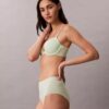 Conjunto de 5 cuecas slip de Bikini mistas sem costuras Bonded Flex