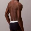 Conjunto de 5 cuecas slip de cintura baixa em Cotton Stretch Icon