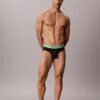 Conjunto de 5 cuecas slip justas Icon Cotton Stretch Pride