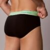 Conjunto de 5 cuecas slip justas Icon Cotton Stretch Pride