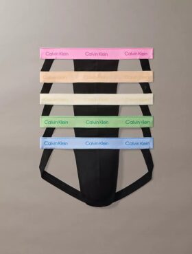 Conjunto de 5 jockstraps Icon Cotton Stretch Pride