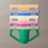 Conjunto de 5 jockstraps Icon Cotton Stretch Pride