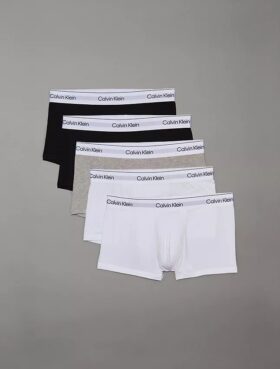 Conjunto de 5 Low Rise Trunks de algodão Cotton Stretch Icon