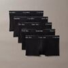 Conjunto de 5 Low Rise Trunks de algodão Cotton Stretch Icon