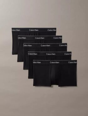 Conjunto de 5 Low Rise Trunks de algodão Cotton Stretch Icon