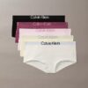 Conjunto de 5 tangas de Cotton Stretch extra macios Conjunto de 5 tangas de Cotton Stretch extra macios