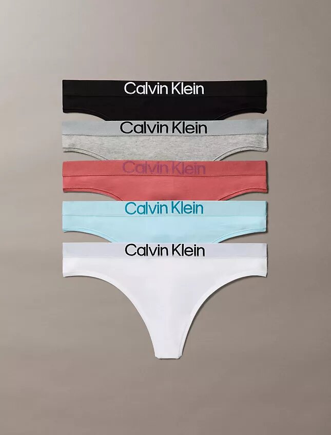 Conjunto de 5 Thongs Maximum Cotton Conjunto de 5 Thongs Maximum Cotton