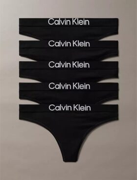 Conjunto de 5 Thongs Maximum Cotton