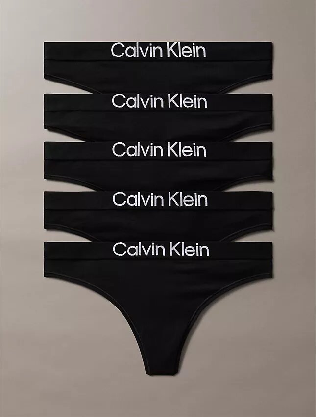 Conjunto de 5 Thongs Maximum Cotton Conjunto de 5 Thongs Maximum Cotton