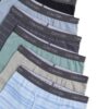 Conjunto de 6 Boxers justos em algodão Cotton Stretch para meninos Conjunto de 6 Boxers justos em algodão Cotton Stretch para meninos