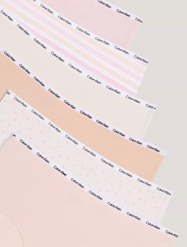 Conjunto de 6 cuecas Hipster em Cotton Stretch para meninas Conjunto de 6 cuecas Hipster em Cotton Stretch para meninas