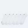 Conjunto de 6 pares de meias invisíveis almofadadas