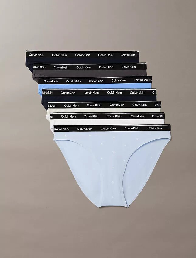 Conjunto de 7 Bikinis com logótipo icónico Conjunto de 7 Bikinis com logótipo icónico