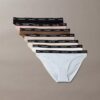 Conjunto de 7 Bikinis com logótipo icónico Conjunto de 7 Bikinis com logótipo icónico