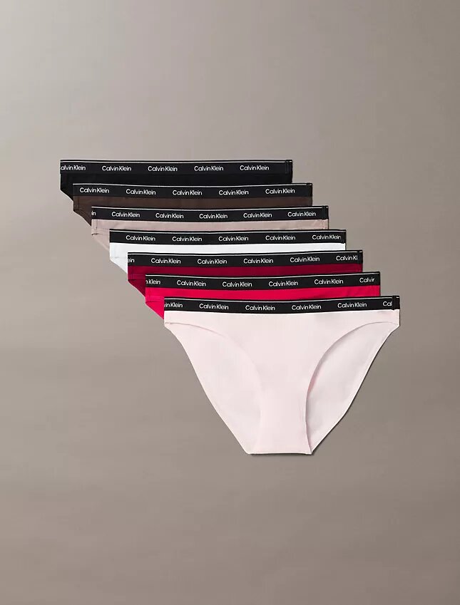 Conjunto de 7 Bikinis com logótipo icónico Conjunto de 7 Bikinis com logótipo icónico