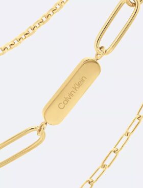 Conjunto de colares com corrente