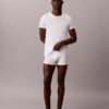Cotton Classics – Conjunto de 3 T-shirts de Gola Redonda com Corte Clássico Cotton Classics – Conjunto de 3 T-shirts de Gola Redonda com Corte Clássico