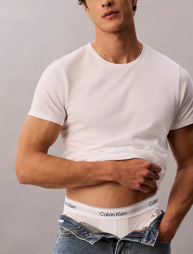 Cotton Classics Conjunto de 5 T-shirts de Gola Redonda com Corte Clássico Cotton Classics Conjunto de 5 T-shirts de Gola Redonda com Corte Clássico