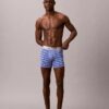 Cueca Boxer Brief elástica em microfibra escovada Cueca Boxer Brief elástica em microfibra escovada