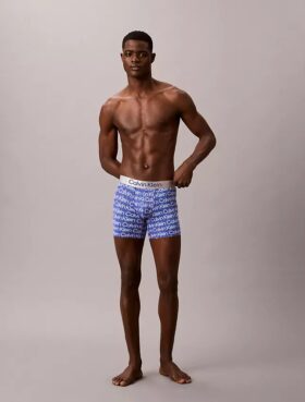 Cueca Boxer Brief elástica em microfibra escovada