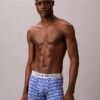 Cueca Boxer Brief elástica em microfibra escovada Cueca Boxer Brief elástica em microfibra escovada