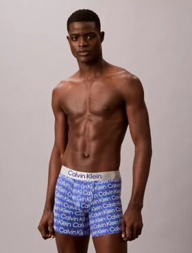 Cueca Boxer Brief elástica em microfibra escovada