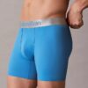 Cueca Boxer Brief elástica em microfibra escovada Cueca Boxer Brief elástica em microfibra escovada
