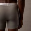 Cueca Boxer Brief elástica em microfibra escovada Cueca Boxer Brief elástica em microfibra escovada