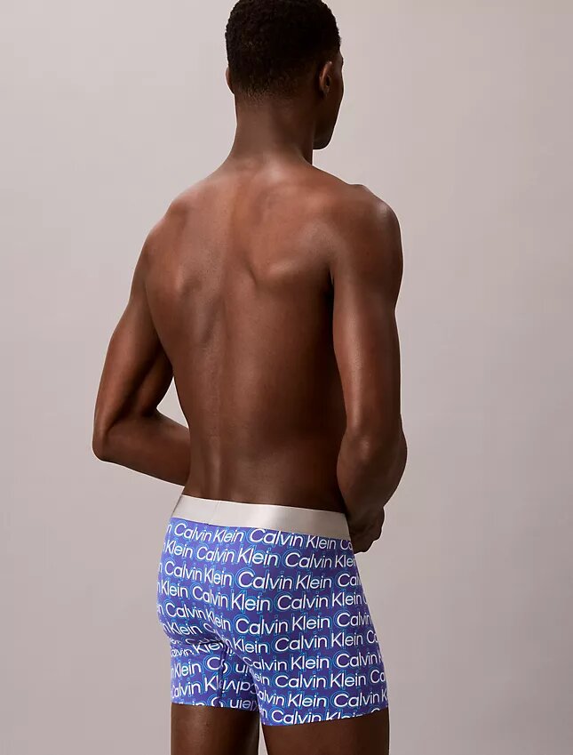 Cueca Boxer Brief elástica em microfibra escovada Cueca Boxer Brief elástica em microfibra escovada
