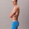 Cueca Boxer Brief elástica em microfibra escovada Cueca Boxer Brief elástica em microfibra escovada