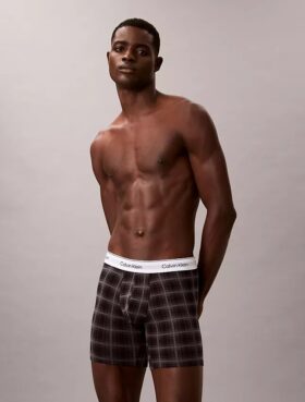 Cueca Boxer Brief em algodão Cotton Stretch Icon