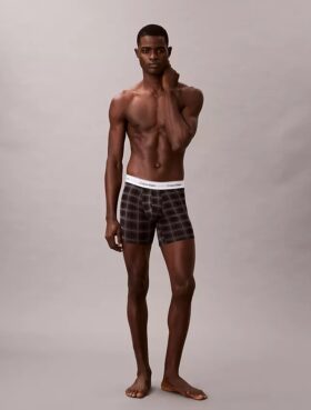 Cueca Boxer Brief em algodão Cotton Stretch Icon