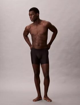 Cueca Boxer Brief preta Ck