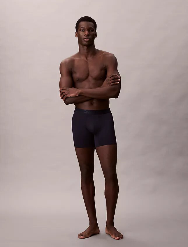 Cueca Boxer Brief preta Ck Cueca Boxer Brief preta Ck