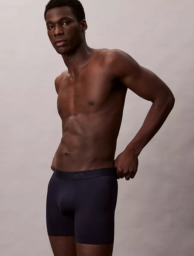 Cueca Boxer Brief preta Ck Cueca Boxer Brief preta Ck