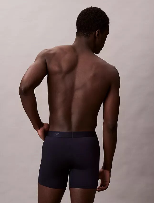 Cueca Boxer Brief preta Ck Cueca Boxer Brief preta Ck