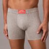 Cueca boxer clássica em algodão canelado Heritage Boxer Brief Cueca boxer clássica em algodão canelado Heritage Boxer Brief