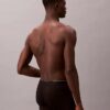 Cueca boxer elástica em microfibra com Monogram gráfico Cueca boxer elástica em microfibra com Monogram gráfico