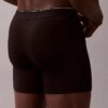 Cueca boxer elástica em microfibra com Monogram gráfico Cueca boxer elástica em microfibra com Monogram gráfico