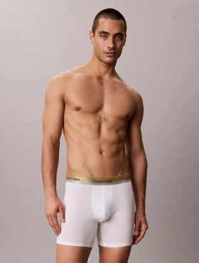 Cueca Boxer Icon em algodão Cotton Stretch Pride
