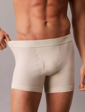 Cueca Boxer Naturals em Algodão Cotton Stretch Flex